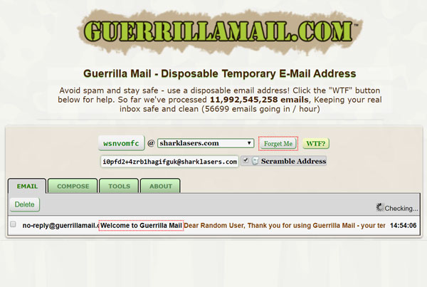 Guerrilla Mail