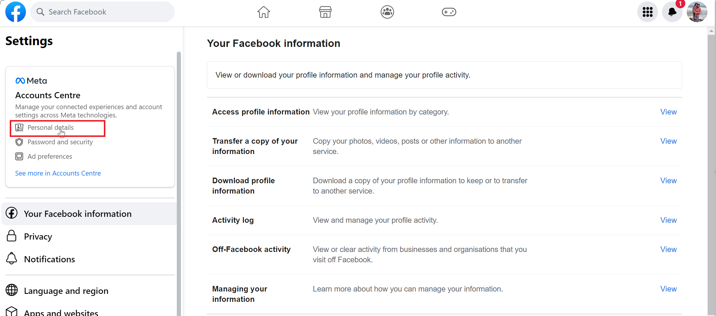 facebook-personal-details-step